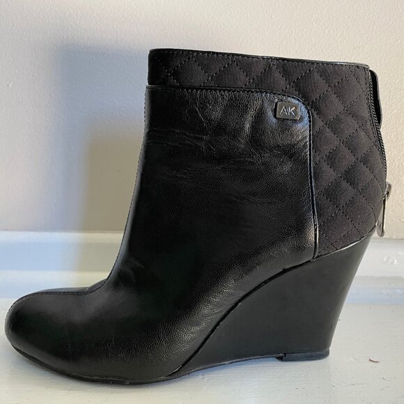 Anne Klein leather booties - Picture 4 of 9